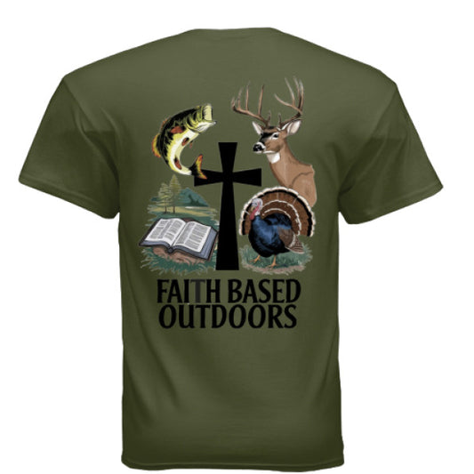 MILITARY GREEN - BACK