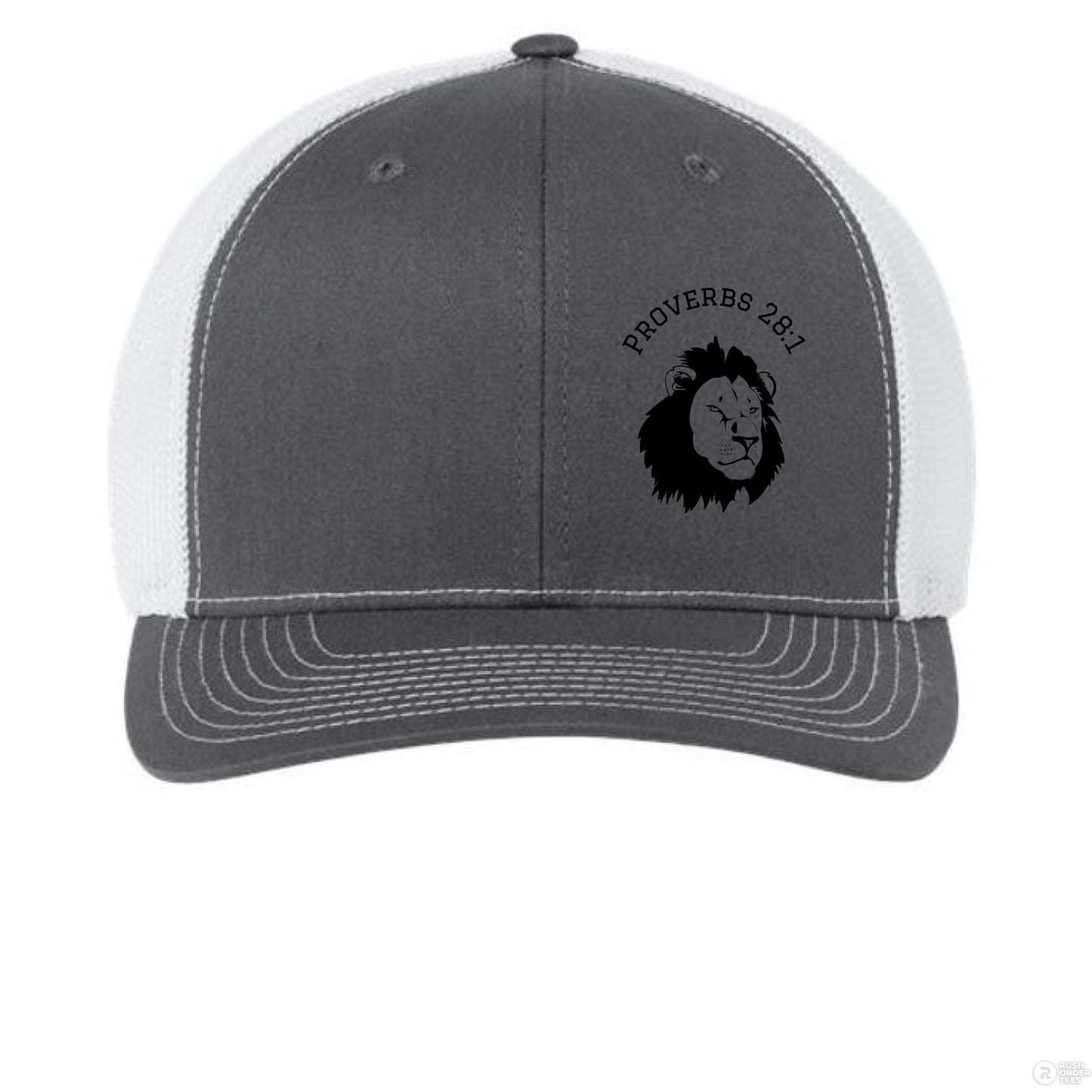Charcoal/ White - FRONT